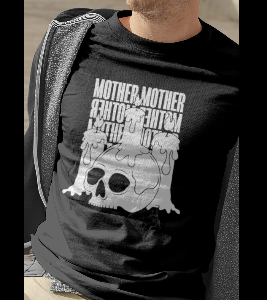 Mother Mother Skull Candle T-Shirt