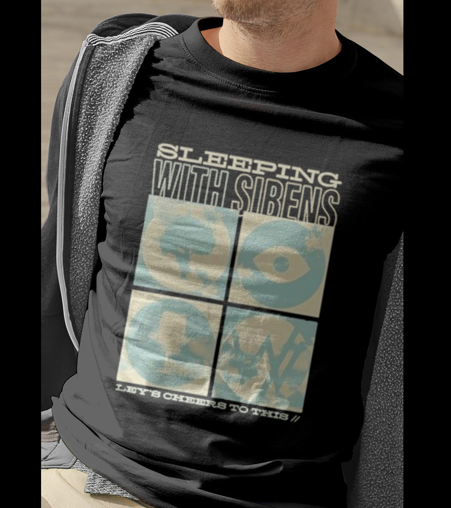 Sleeping With Sirens Let's Cheers To This Iconic Album Art Elements T-Shirt