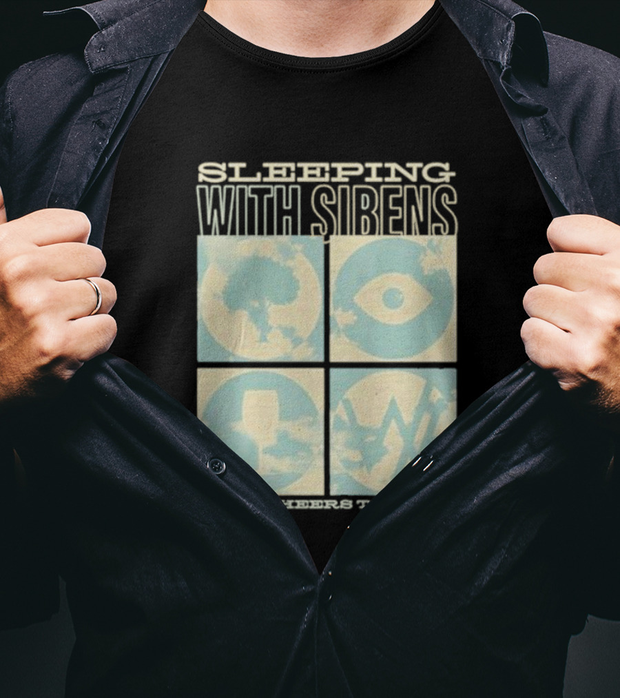 Sleeping With Sirens Let's Cheers To This Iconic Album Art Elements T-Shirt