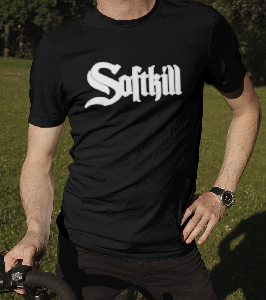 Softkill Band Merchandise Southside Gothic Font T-Shirt
