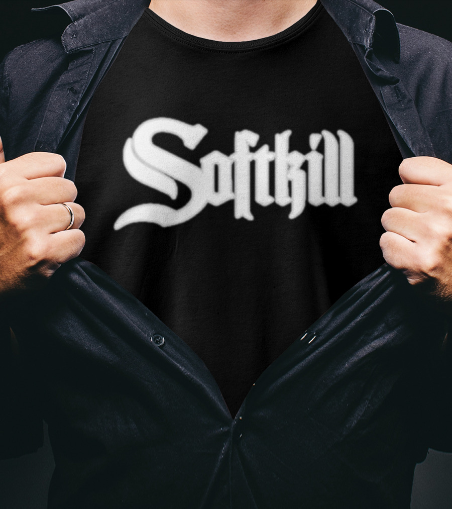 Softkill Band Merchandise Southside Gothic Font T-Shirt
