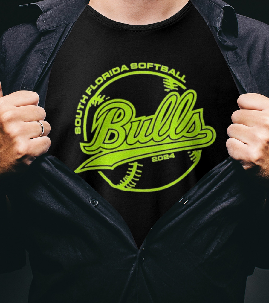 South Florida Softball Bulls T-Shirt