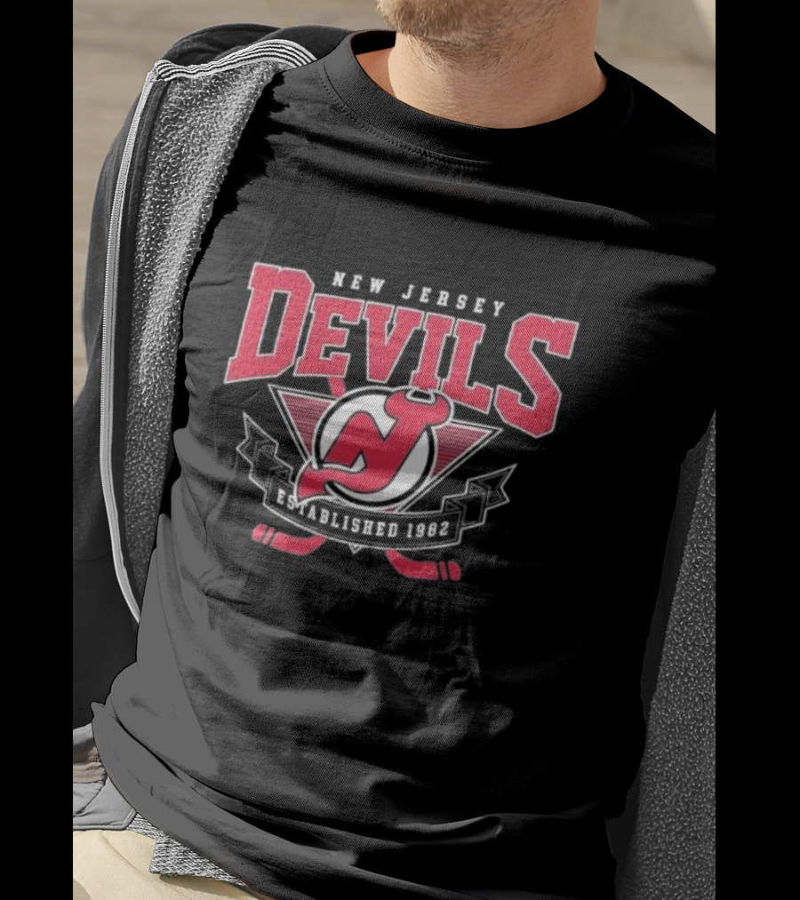 New Jersey Devils Established 1982 Team T-Shirt