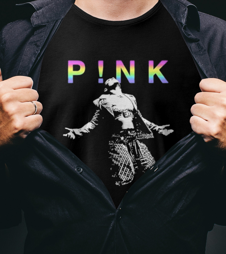 PNK Rainbow Praise Enthusiastic T-Shirt