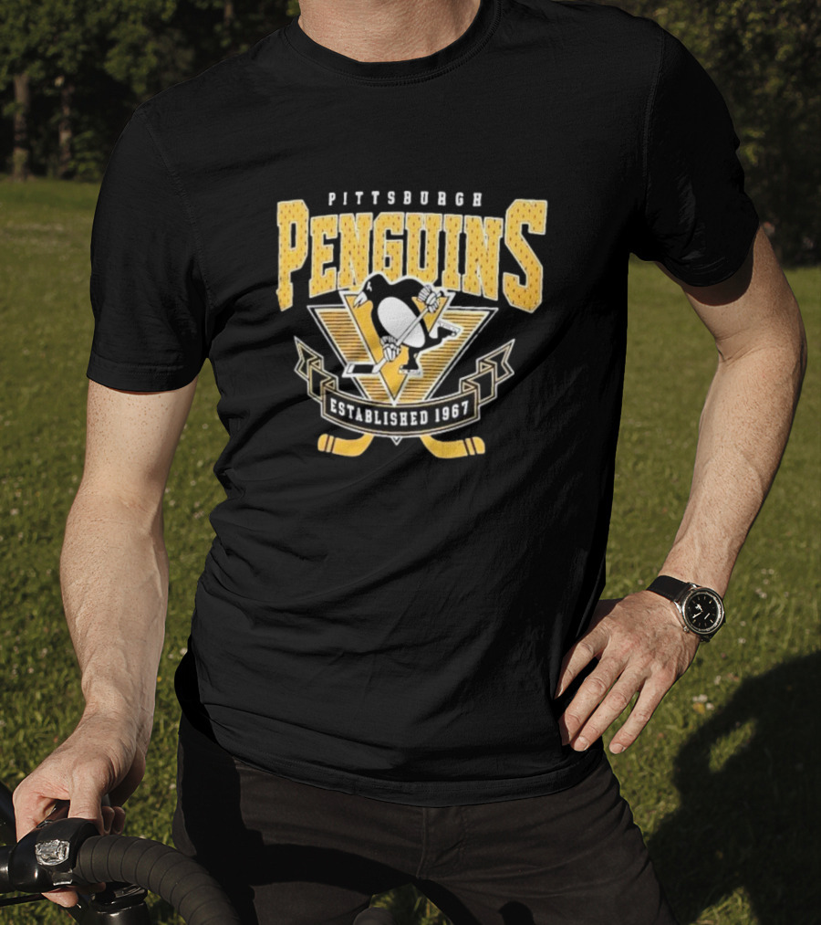 Pittsburgh Penguins Established 1967 Iconic T-Shirt