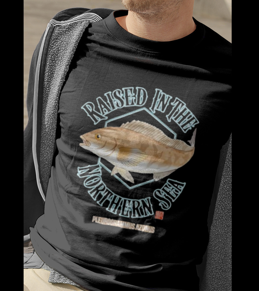 Raised In The Northern Sea Pleurogrammus Azonus Fish T-Shirt