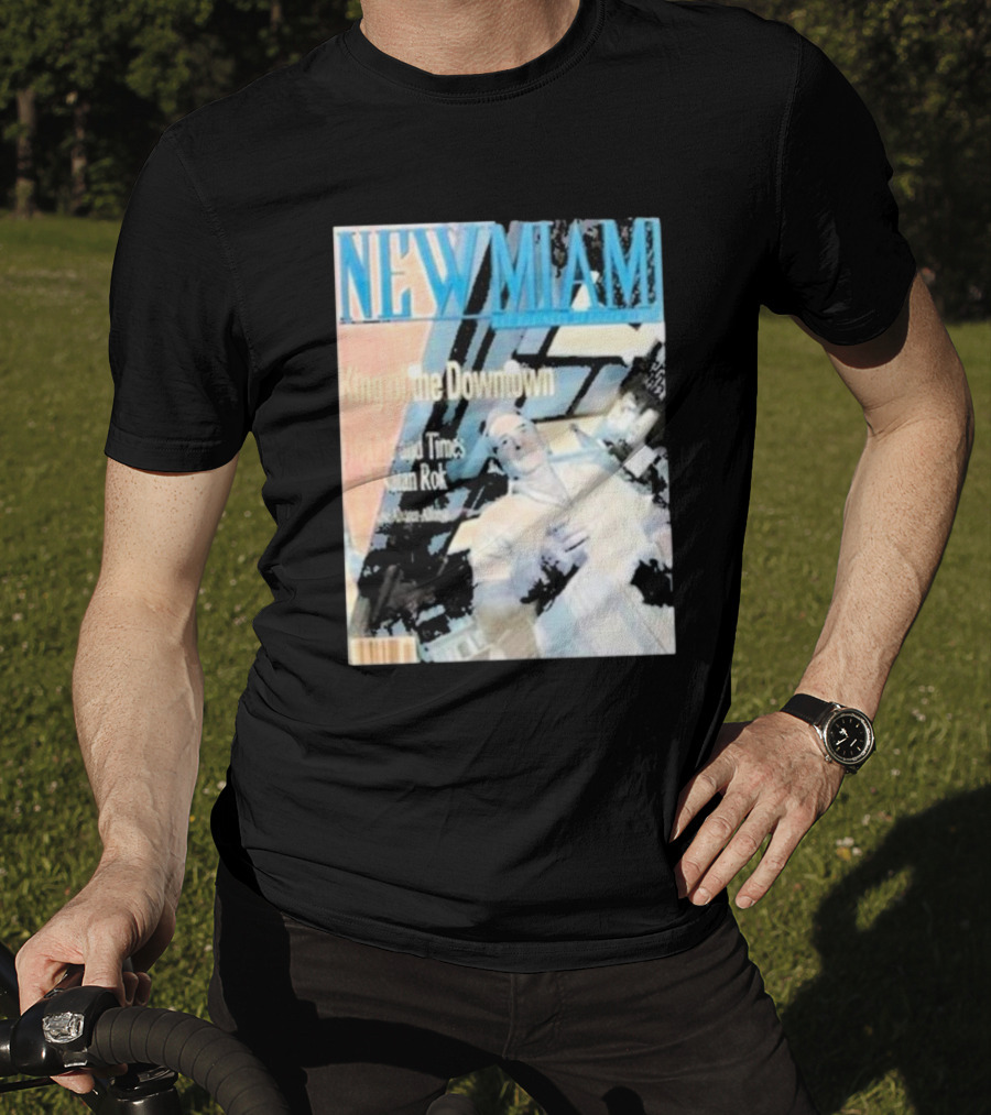 NEW MIAMI King Of The Downtown Life And Times Rok New York T-Shirt