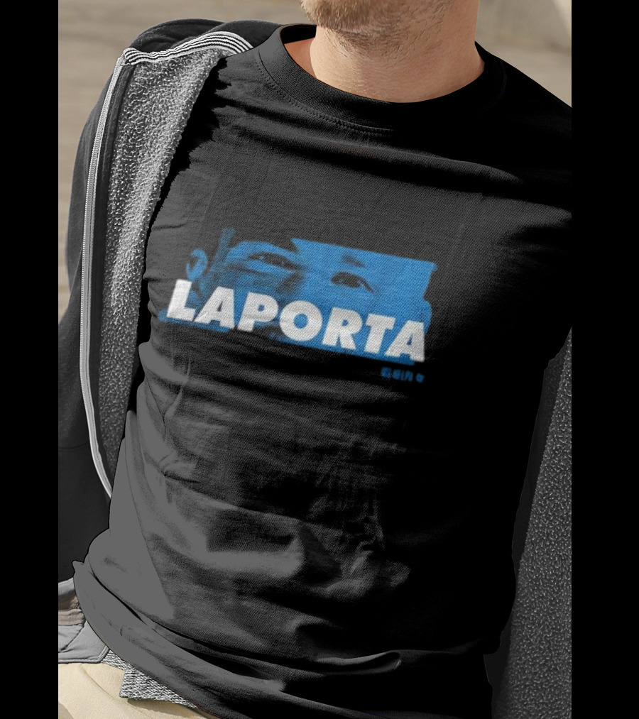 Laporta The Eyes Blue T-Shirt