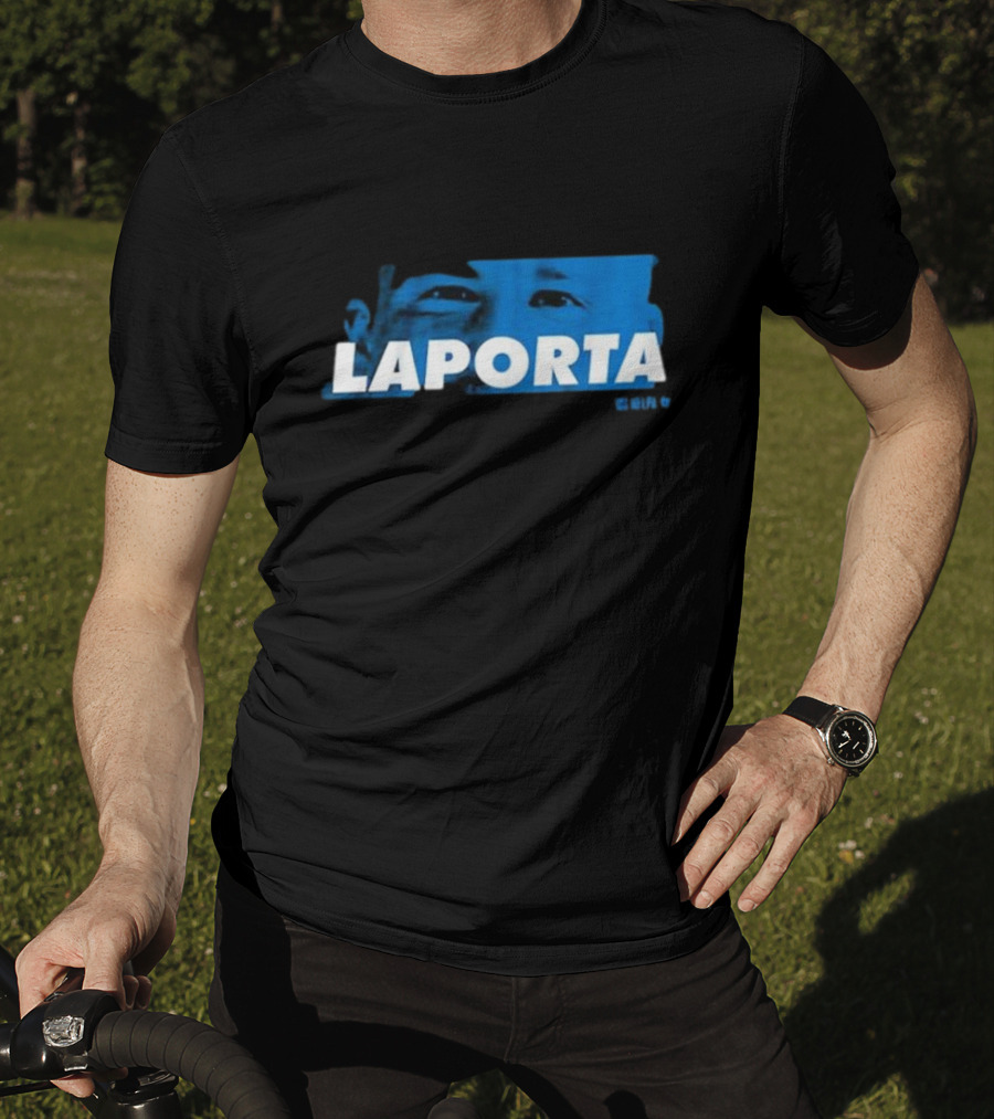 Laporta The Eyes Blue T-Shirt