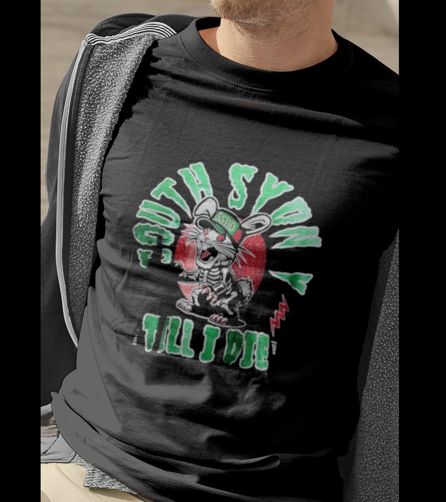 Sstid Bunny South Sydney Till I Die Retro Rabbit Mascot T-Shirt