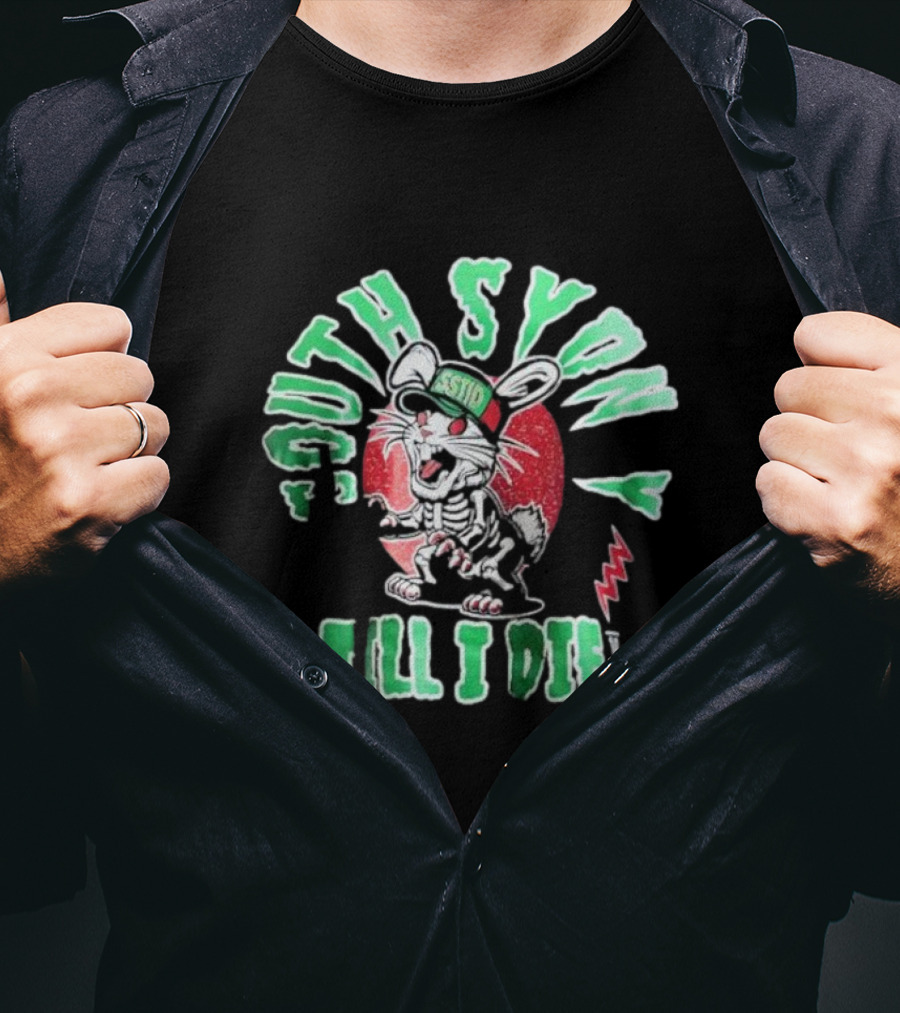 Sstid Bunny South Sydney Till I Die Retro Rabbit Mascot T-Shirt