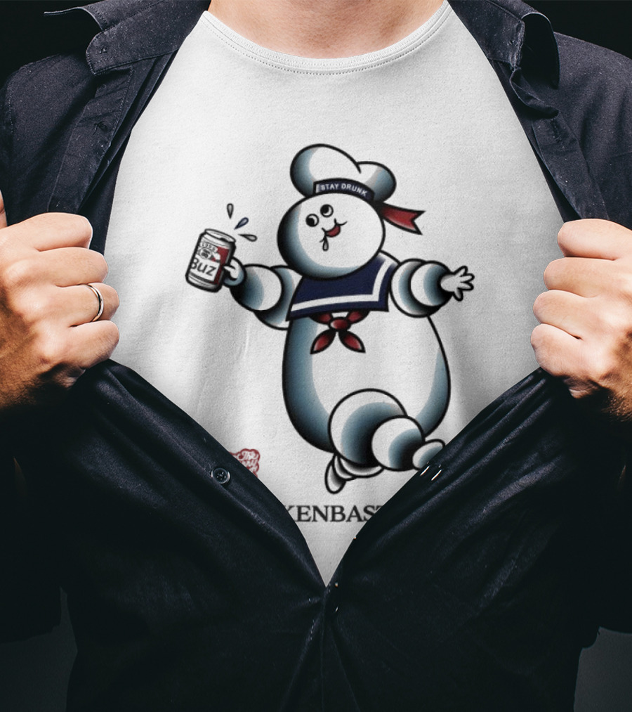 Stay Drunk Buz Drunkenbastard T-Shirt