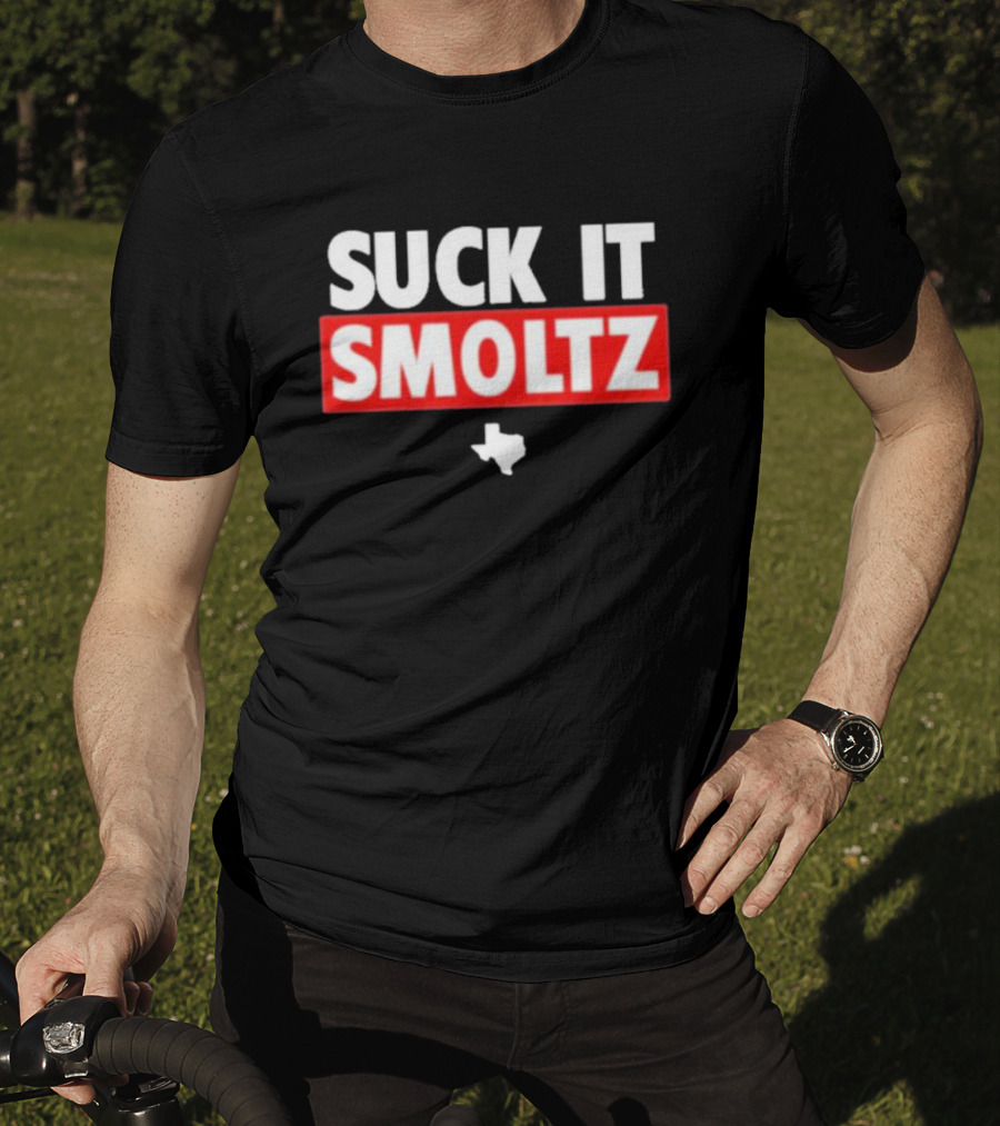 Rangers Nation Suck It Smoltz Texas Fan Shoutout T-Shirt