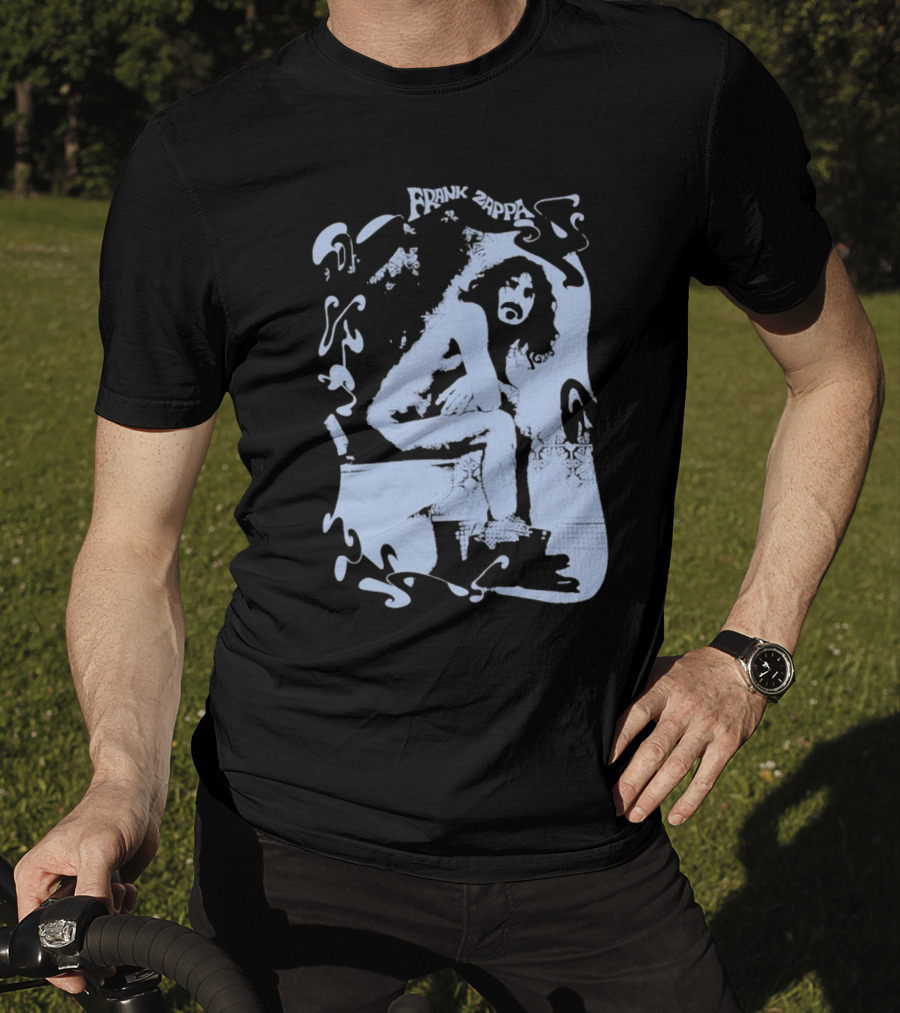Rare Vintage Frank Zappa Toilet T-Shirt