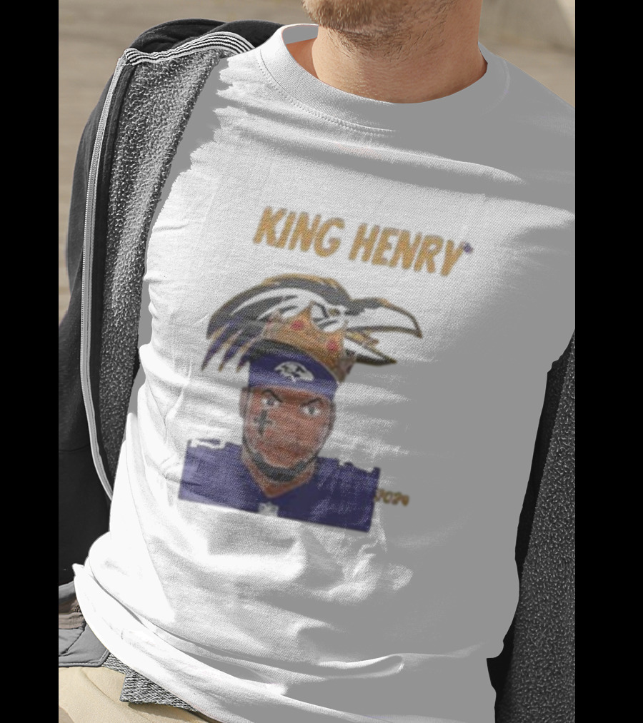 Ravens Football King Henry Baltimore NFL T-Shirt
