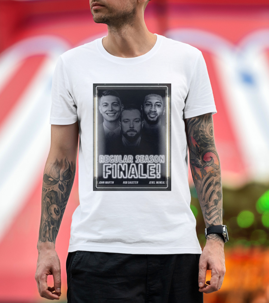 Regular Season Finale John Martin Rob Dauster Jerel Mcneal T-Shirt