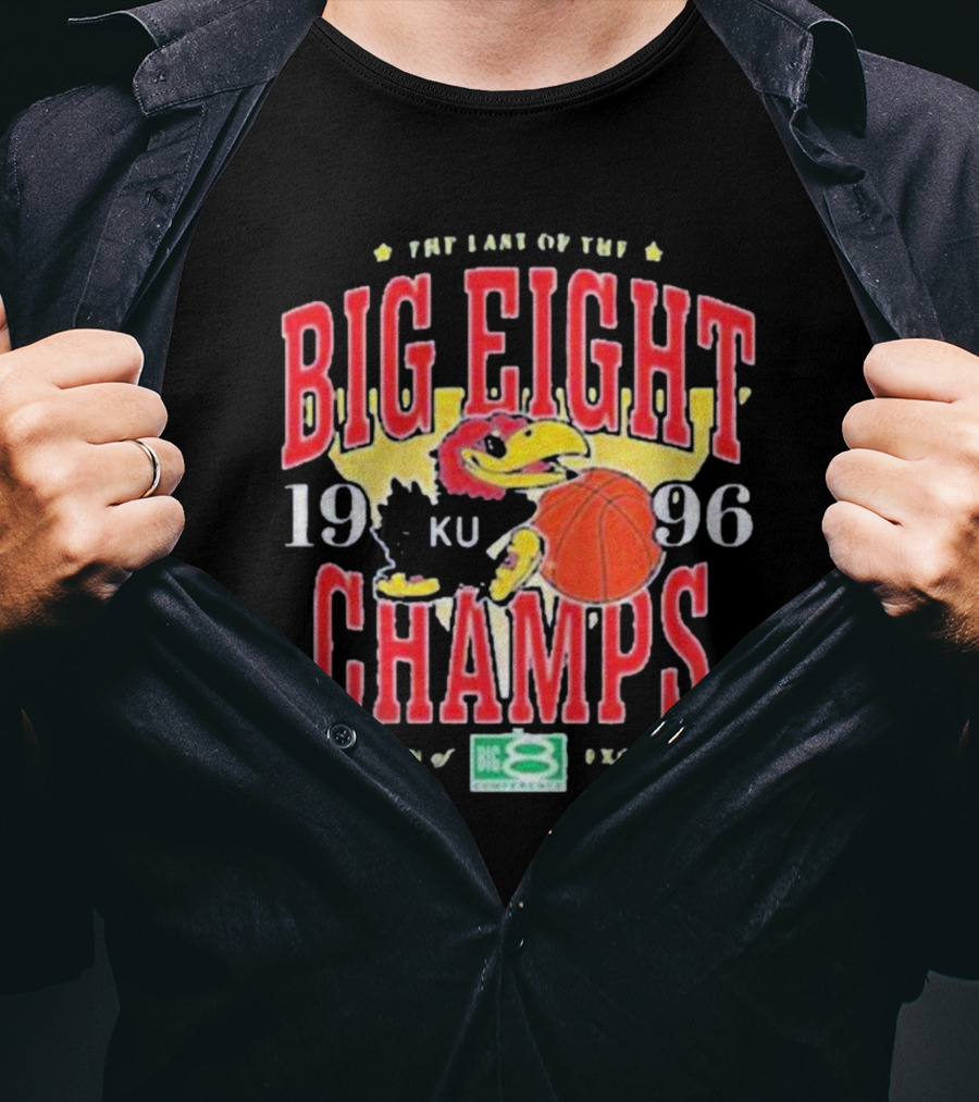 The Last Of The Big Eight Champs 1996 KU Tradition Of Excellence T-Shirt