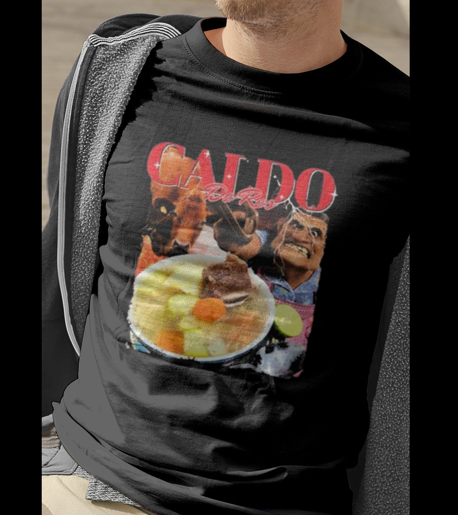 Caldo De Res Western Cowboy With Vegetable Soup T-Shirt