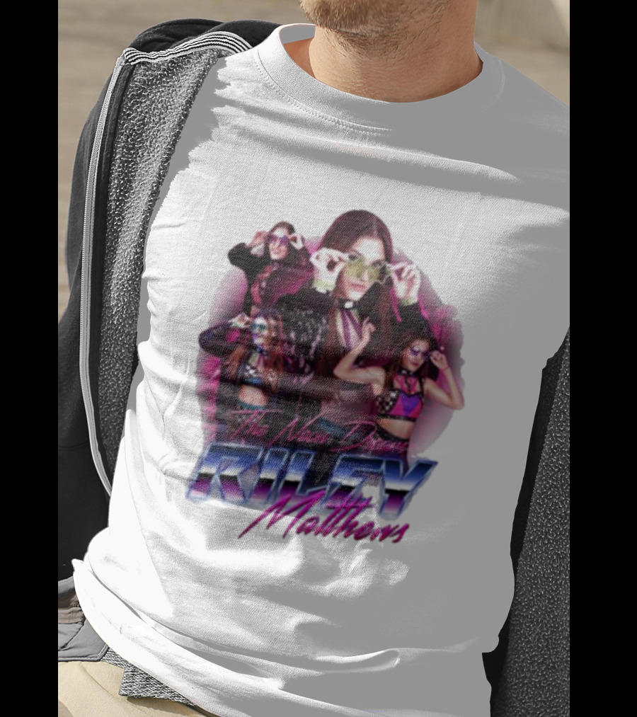 Riley Matthews The Neon Dream Retro Style Fashion Icons T-Shirt