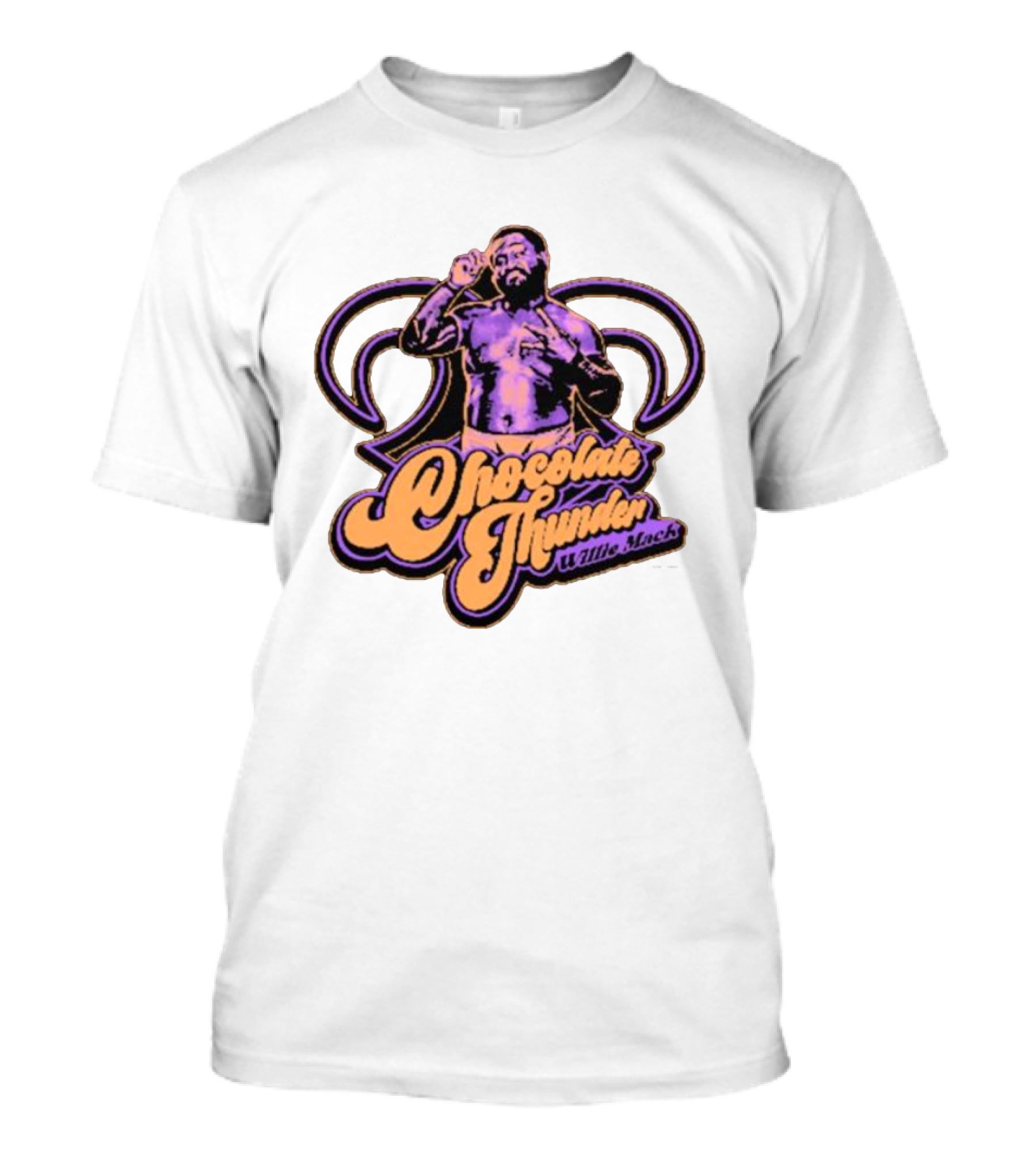 Ring Of Honor Chocolate Thunder Willie Mack T-Shirt