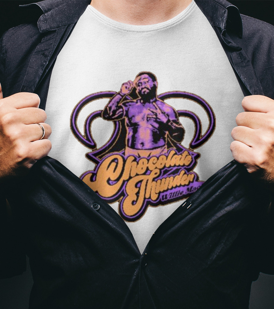 Ring Of Honor Chocolate Thunder Willie Mack T-Shirt