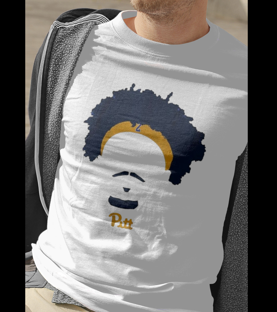 Pitt Basketball Blake Hinson Hair Headband Number 2 T-Shirt