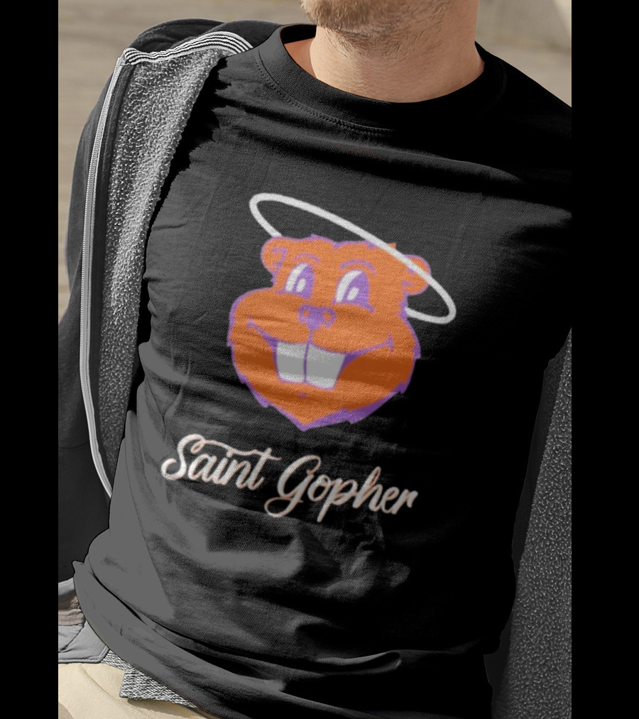 Saint Gopher Halo Smile T-Shirt