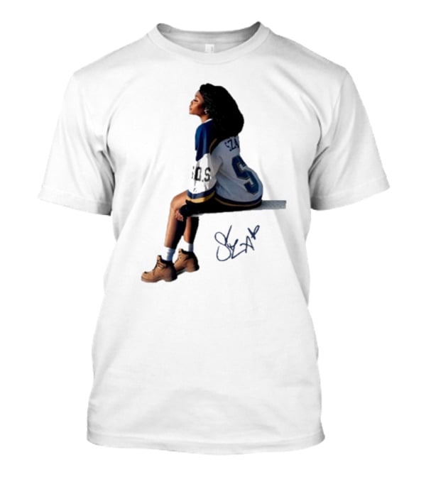 Sza Sos Signature Number 5 Sports T-Shirt