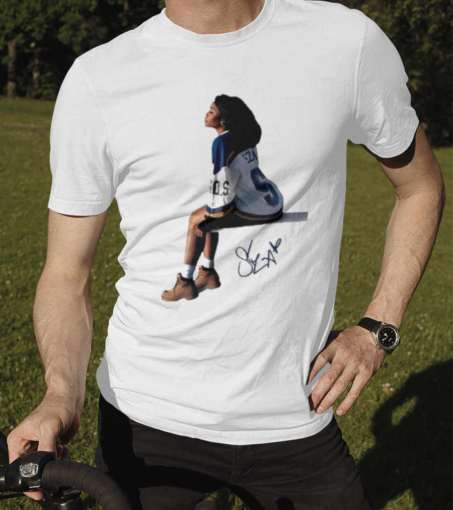 Sza Sos Signature Number 5 Sports T-Shirt