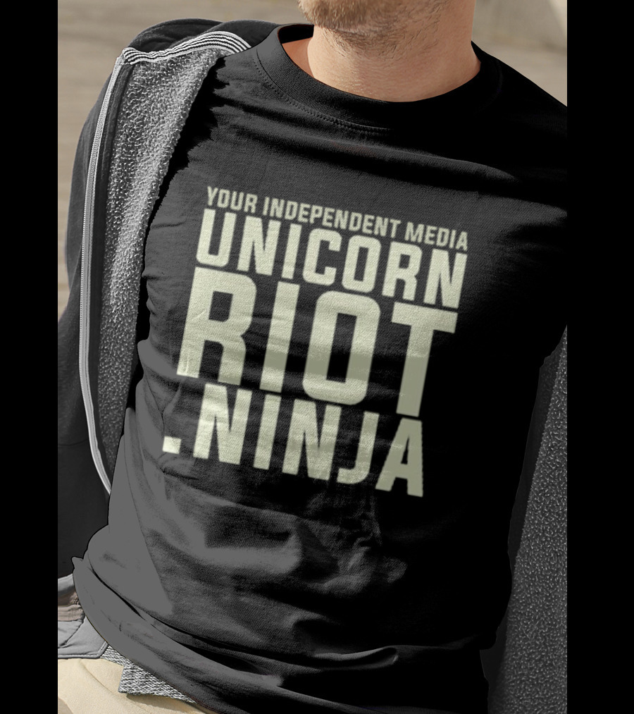 Your Independent Media Unicorn Riot Ninja T-Shirt
