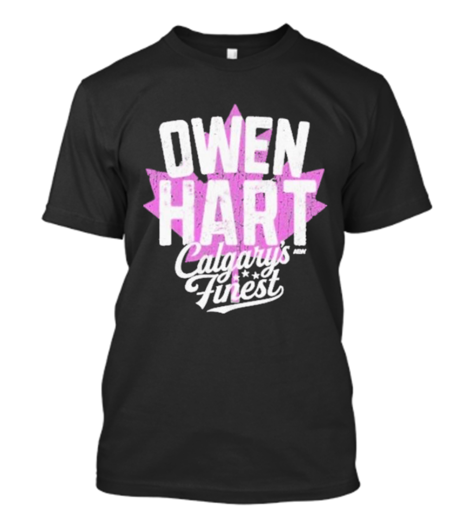 Owen Hart Calgary’s Finest Maple Leaf T-Shirt