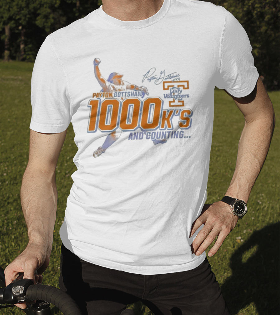 Payton Gottshall 1000 K’s And Counting Lady Volunteers T-Shirt