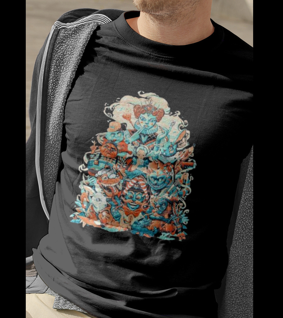 Peter Robinson Exclusive Alice In Wonderland Inspired Characters T-Shirt