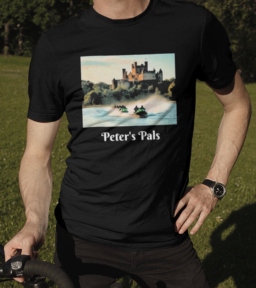 Peter's Pals Jet Ski Adventure Near Castle T-Shirt