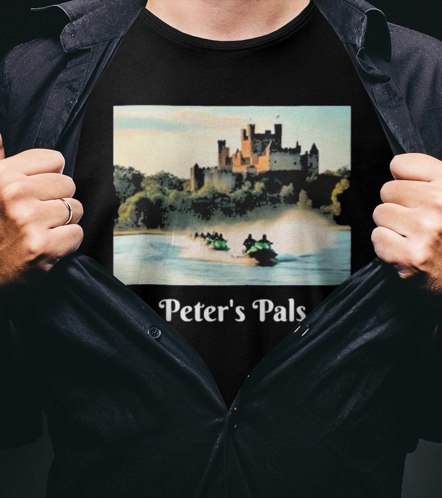 Peter's Pals Jet Ski Adventure Near Castle T-Shirt