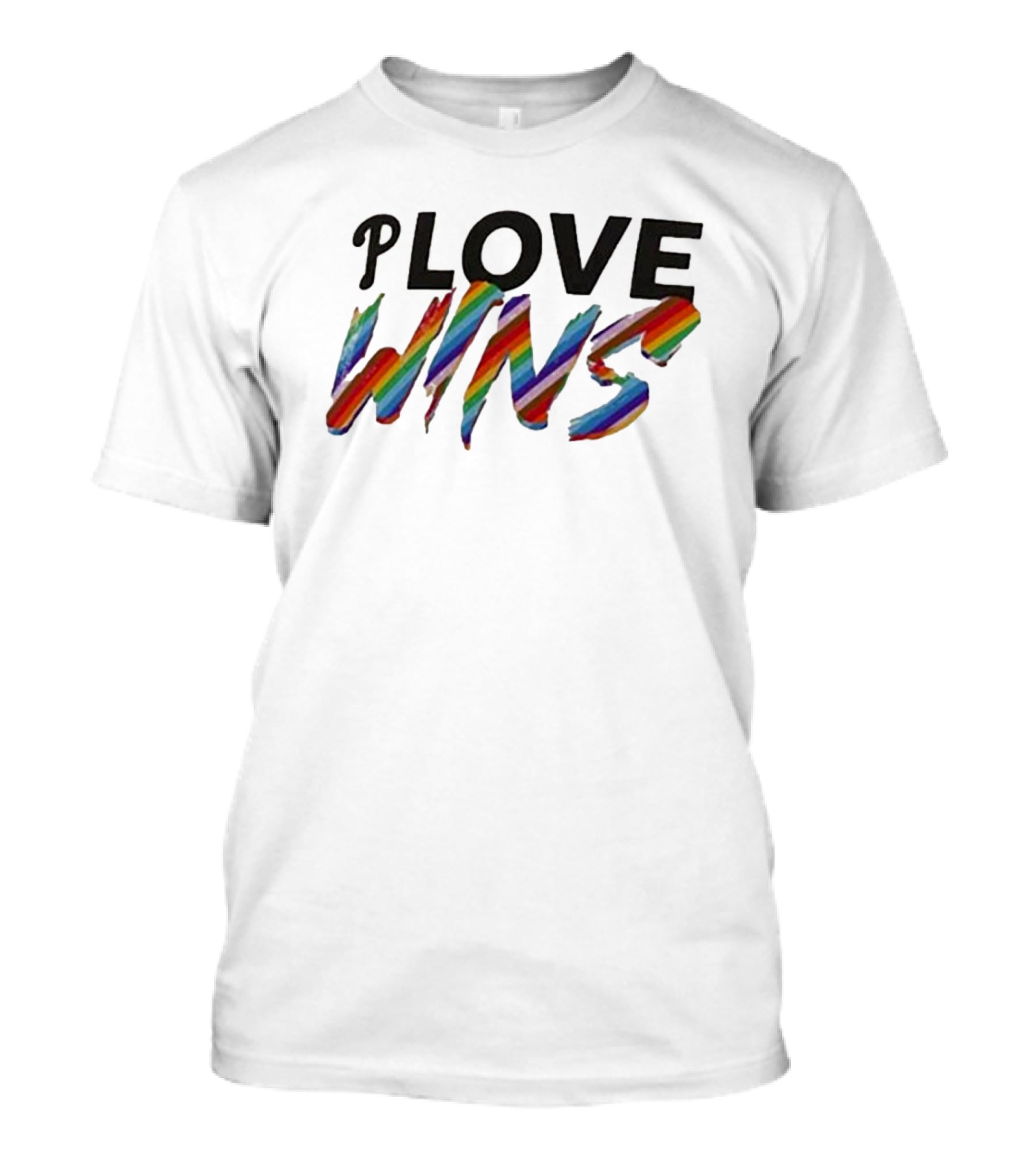 Philadelphia Phillies P Love Wins Fanatics Branded T-Shirt