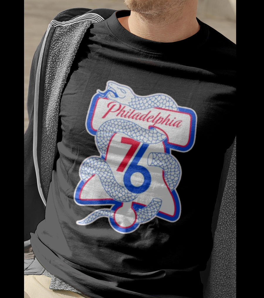 Philadelphia Phillies Liberty Bell Snake 76 T-Shirt