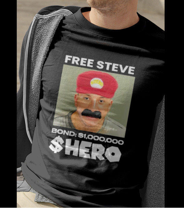 FREE STEVE BOND $1,000,000 $HERO T-Shirt