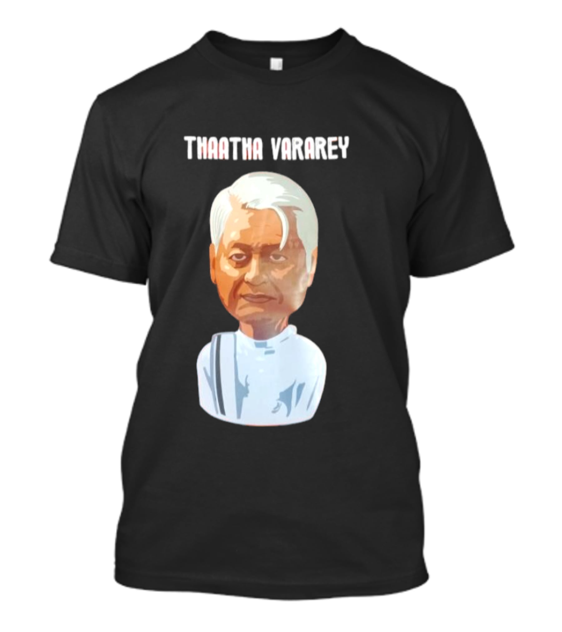 Thaatha Vararey Vintage Style Caricature T-Shirt