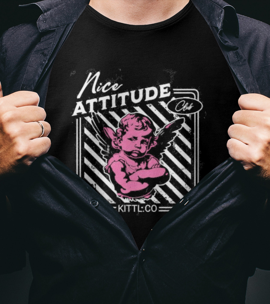 Nice Attitude Club Angel Kittl Co T-Shirt