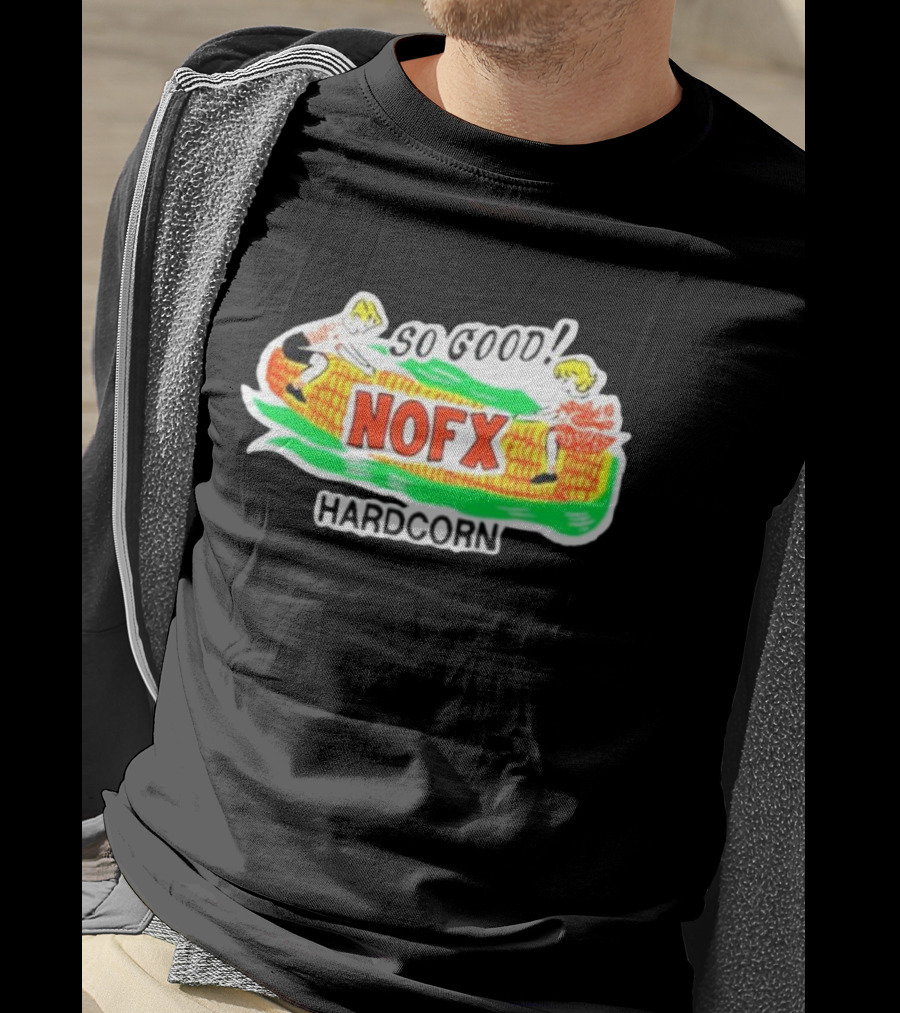 NOFX Hardcorn So Good Iconic Visual With Corn And Kids T-Shirt