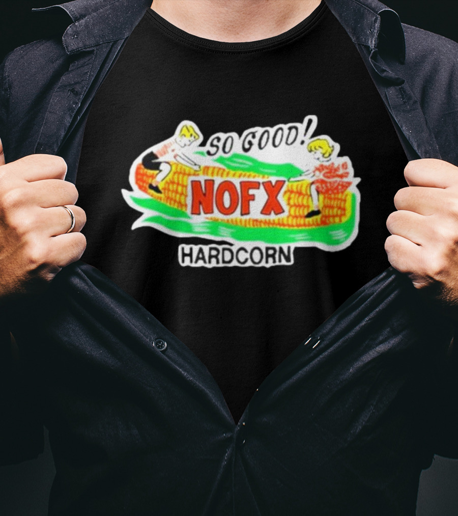 NOFX Hardcorn So Good Iconic Visual With Corn And Kids T-Shirt
