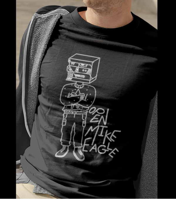Open Mike Eagle Stereo Head Line Art Arthur Banach T-Shirt