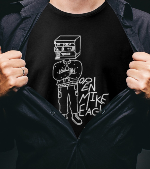 Open Mike Eagle Stereo Head Line Art Arthur Banach T-Shirt