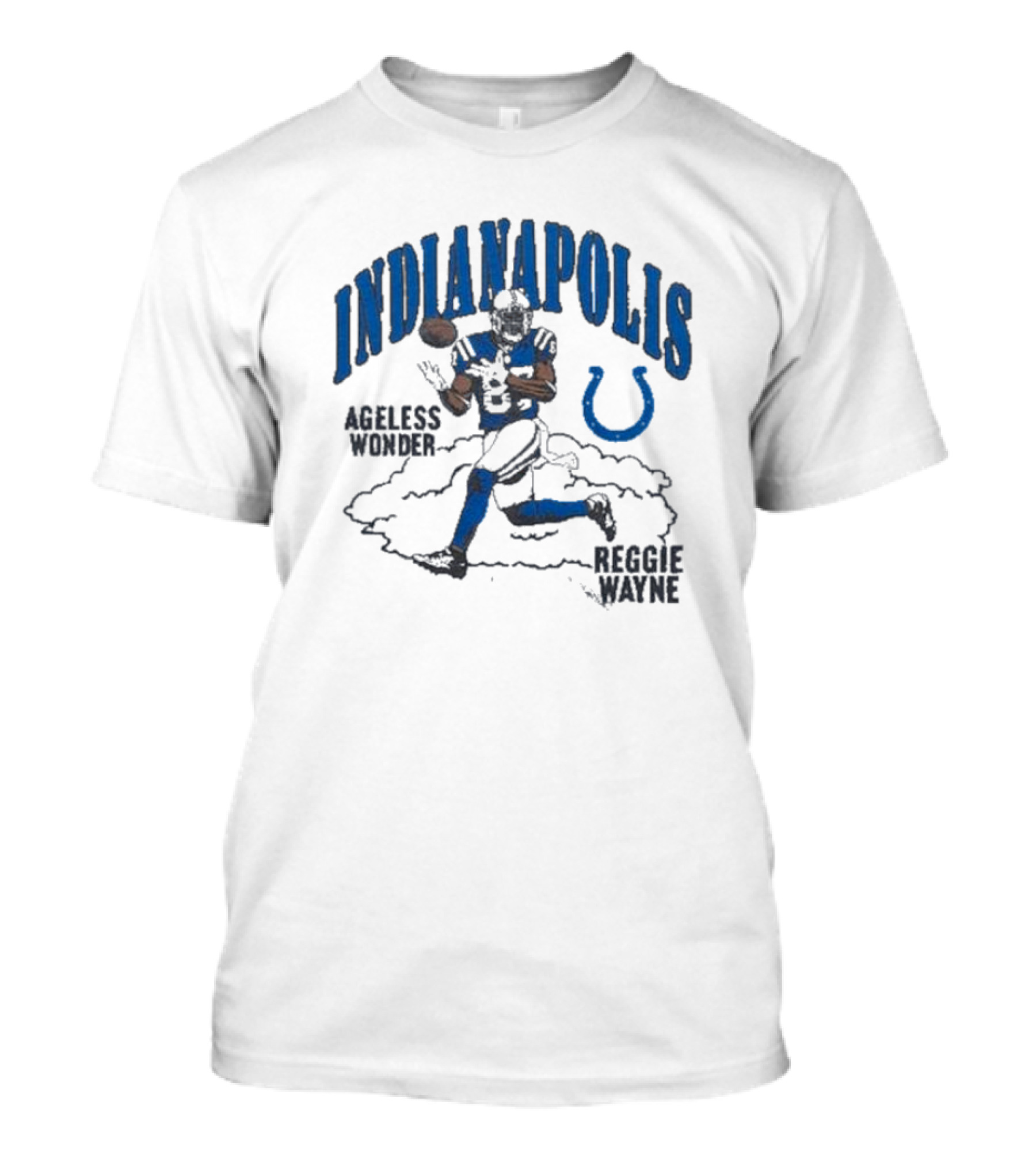 Indianapolis Ageless Wonder Reggie Wayne Colts T-Shirt