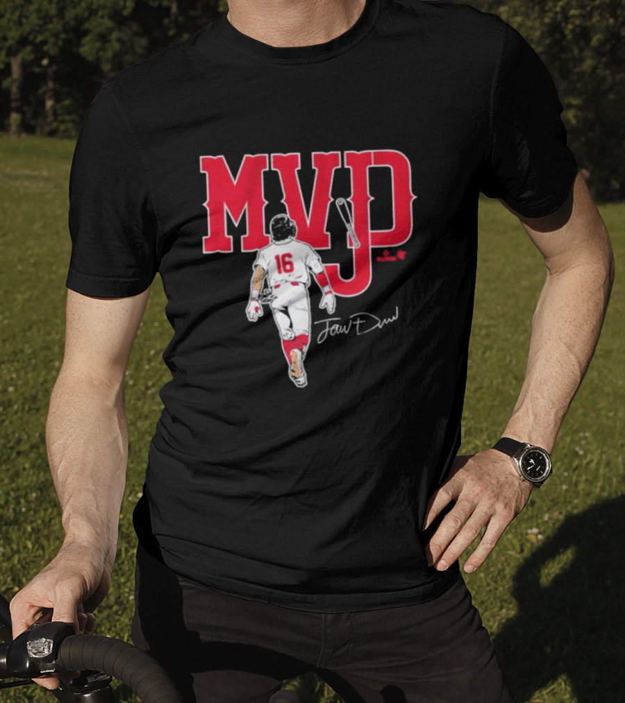 MVJD Jarren Duran 16 Baseball Signature T-Shirt