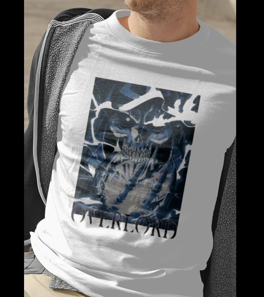 Overlord Ainz Ooal Gown Skeleton King Lightning Aura T-Shirt
