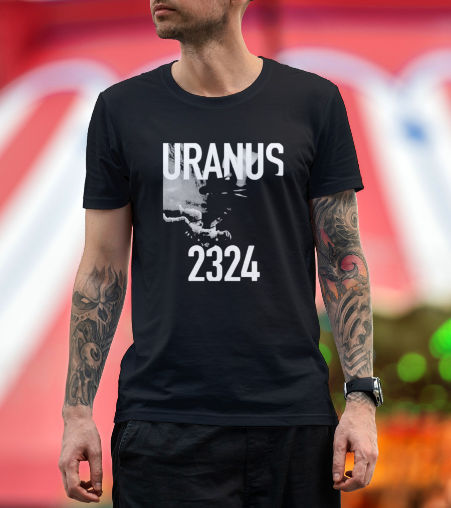 URANUS 2324 Astronaut Floating in Space T-Shirt