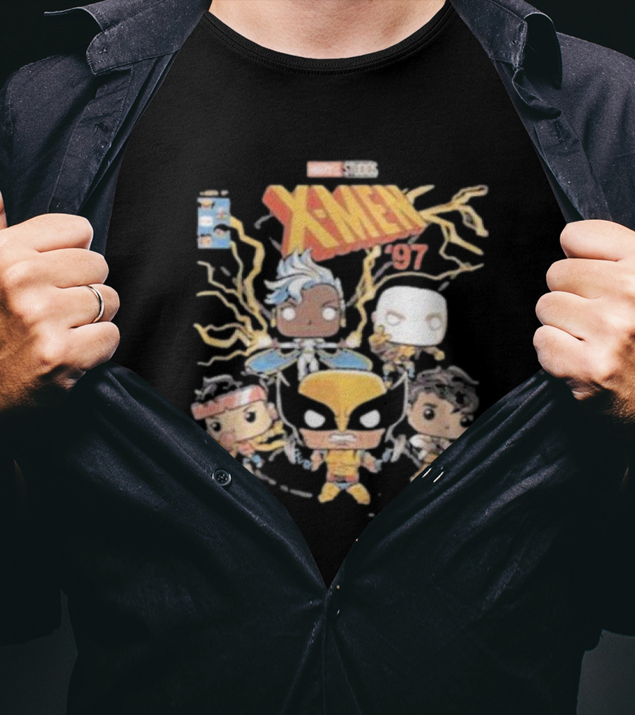 Marvel Studios X-Men '97 Pop Figures Collectors Corps T-Shirt