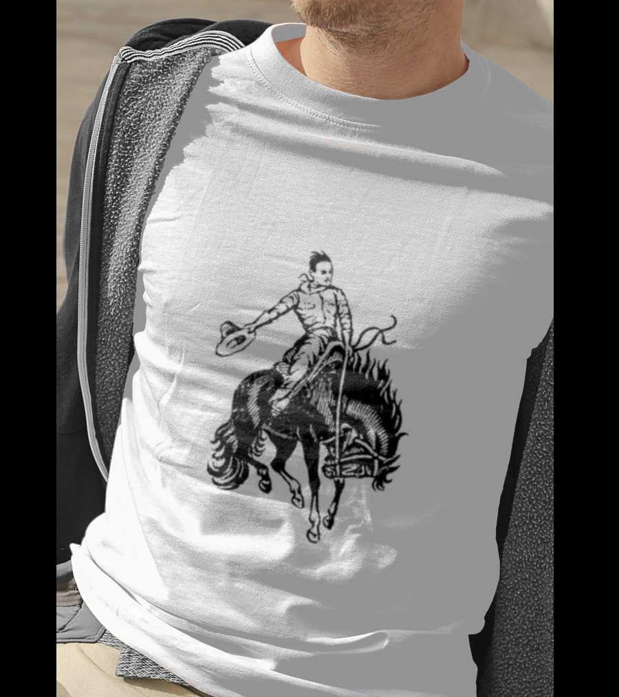 Zac Brown Band Rodeo Cowboy Rope Tie Up T-Shirt